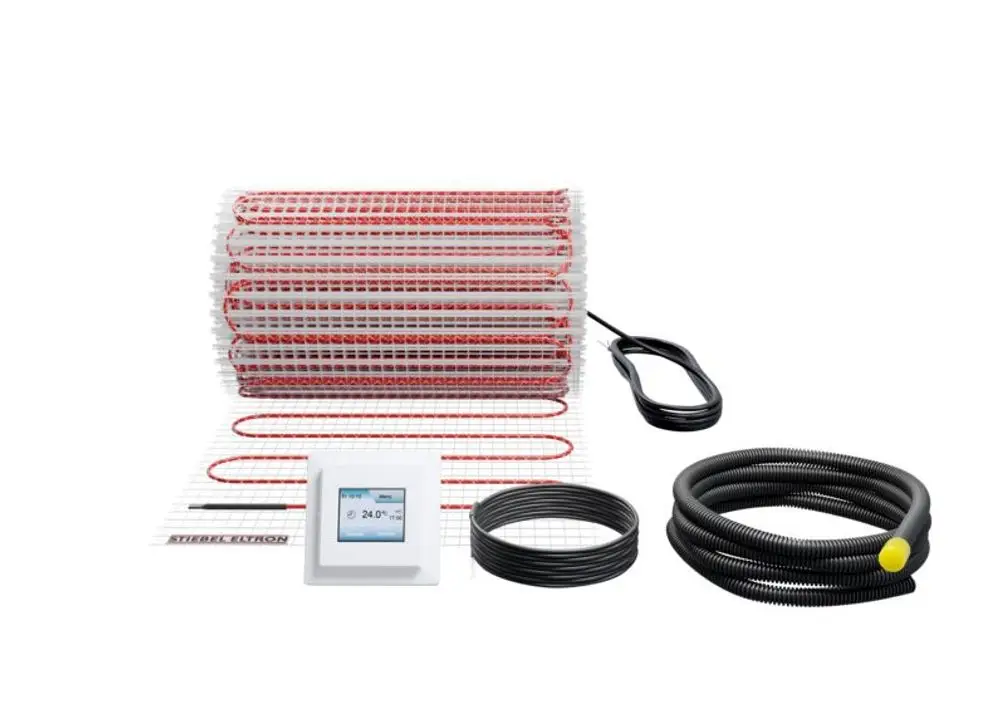 Fußbodentemperierung FTM 200/2 Set Plus von STIEBEL ELTRON, 2 m2, 400W/230V